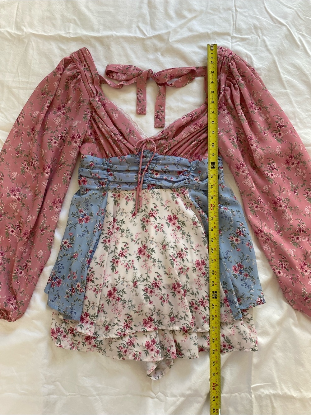 Altar'd State Dovalyn Floral Romper - Picture 7 of 11